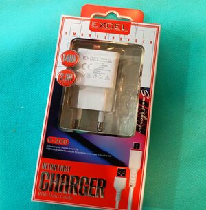 Excel Fast Charger 2.1  For All Phones